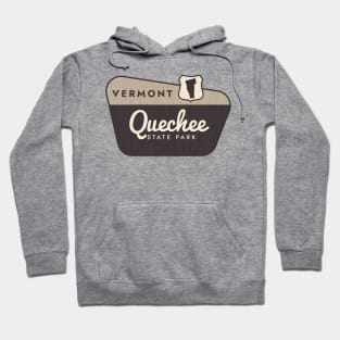 Quechee State Park Vermont Welcome Sign Hoodie